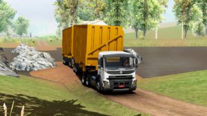 تحميل لعبة World Truck Driving Simulator مهكرة للاندرويد 4